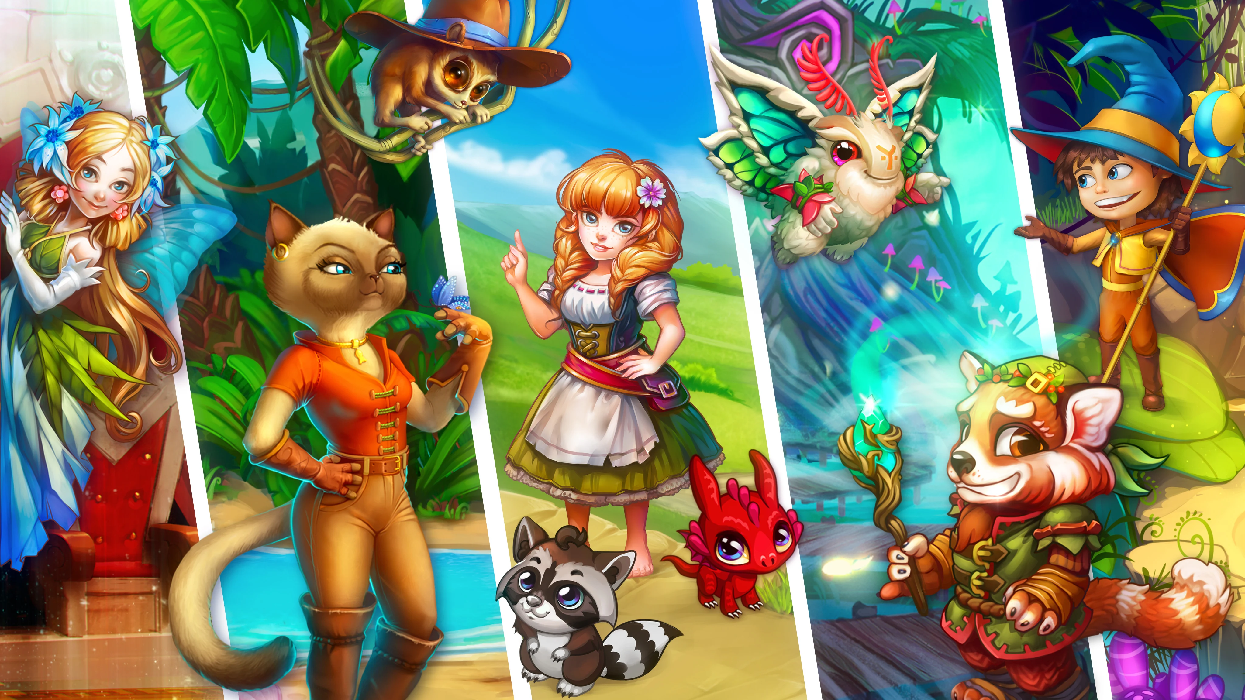 Game Garden ™ Flower & Merge Games