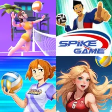 Spike volleyball