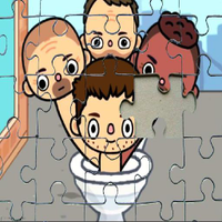 Toca Boca Skibidi  Puzzle Game