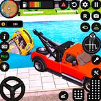 Tow Truck Car Mechanic Fix 3D