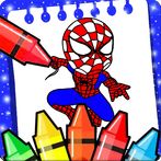 spider adventures coloring sup
