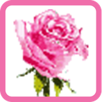 Rose Flower Pixel