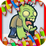 Zombie Coloring Book