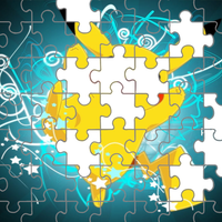 Poke Cute Pika Game Puzzle