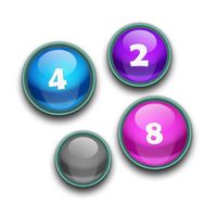 Ball Game : 2048 number puzzle