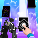 Cameraman Toilet monster Piano