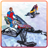 Snowmobile Derby car Mad Skill