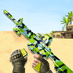 FPS Commando Train Gun Shooter