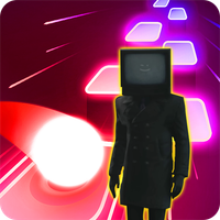 Skibidi TvMan Horror Hop tiles