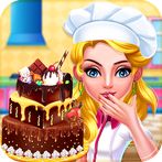 Chocolate cake cooking party