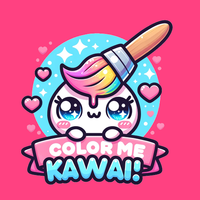 Color Me Kawaii: Color & Paint