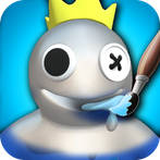 Rainbow Friends Coloring Book