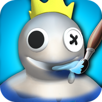 Rainbow Friends Coloring Book