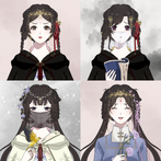 Makeup for princess doll