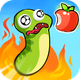Snakes eat apples