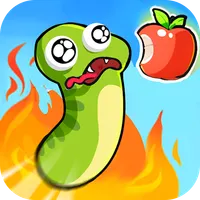 Snakes eat apples