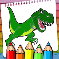 Coloring Dinosaurus game