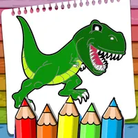 Coloring Dinosaurus game