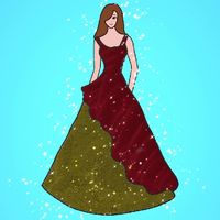 Glitter Dress DIY