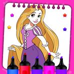easy drawing with Rapunzel
