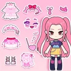 Vlinder Doll: fashion stargirl