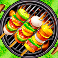 Cooking Backyard BBQ Party