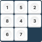 Classic Number Slide Game
