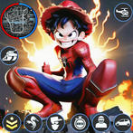 Rope Hero: Spider Pirate