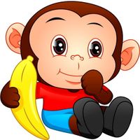 Monkey Climber Affe 1 Or 2 Pla