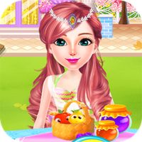 Girls princess summer party