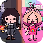 Toca Wednesday Boca Coloring