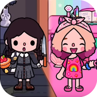 Toca Wednesday Boca Coloring