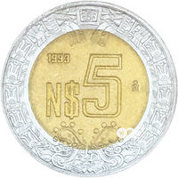 5 pesos