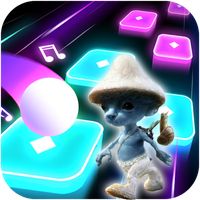 Tiles Hop: smurf cat songs