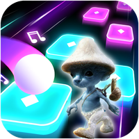 Tiles Hop: smurf cat songs