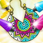 Mandala Art: Fashion Coloring 