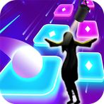 Serbian Dancing Lady Tiles Hop