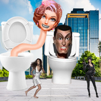 Scary Toilet Game Monster dop