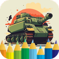 Tank Coloring Adventure