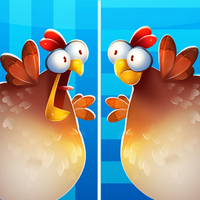 Find differences. Puzzle game