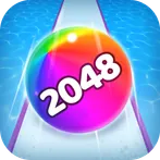 Ball Run-Merge 2048