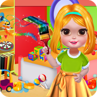 Chic Girl Interior Room Artist