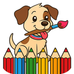 Puppy Dog Coloring Game