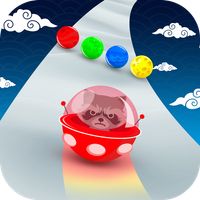 Space Road: color ball game