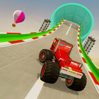 Real Monster Truck Stunt Game