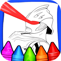 Ultra Man zero coloring