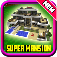 Super Mansion Maps for MCPE