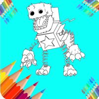 Boxy Boo Coloring Book