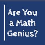 Are You a Math Genius? Same Ro