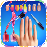 Salon-Acrylic Nail 3d Art Game